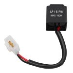 KAFEEK 2-Pin LED Flasher Relay for Motorcycles