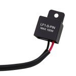 KAFEEK 2-Pin LED Flasher Relay for Motorcycles