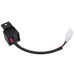 KAFEEK 2-Pin LED Flasher Relay for Motorcycles