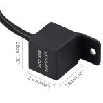 KAFEEK 2-Pin LED Flasher Relay for Motorcycles