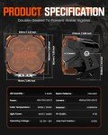 NOVSIGHT 3-Inch LED Fog Lights for Off-Road