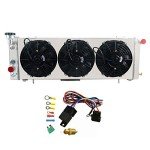 ALLOYWORKS Aluminum Radiator Kit for Jeep Cherokee XJ