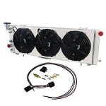 ALLOYWORKS Aluminum Radiator Kit for Jeep Cherokee XJ