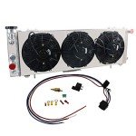 ALLOYWORKS Aluminum Radiator Kit for Jeep Cherokee XJ