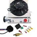 ALLOYWORKS Aluminum Radiator Kit for Jeep Cherokee XJ
