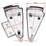 Kawasaki Vulcan 800 Battery Fairing Covers - Black