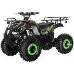 125cc Gas Powered Army Green ATV Quad