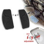 GUDITEM Rubber Foot Pegs for Honda Motorcycles