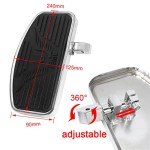 GUDITEM Rubber Foot Pegs for Honda Motorcycles