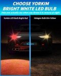 Yorkim 3157 Red LED Bulbs - 2 Pack