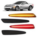 4PCS LED Side Marker Lights for Chevy Corvette C6
