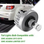 GMC Acadia Tail Light Bulb Replacement 2013-2017