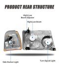 Ford Ranger Headlight Assembly Replacement Set