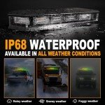ASPL 16.5" Magnetic Strobe Light for Vehicles