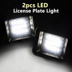 Smoke Lens LED License Plate Lights for F150
