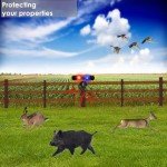 HULPPRE Solar Motion Sensor Alarm with Strobe Light