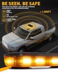 700A Rooftop Emergency Strobe Light Bar 72 LED