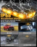 700A Rooftop Emergency Strobe Light Bar 72 LED