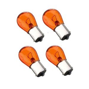 Amber 21W 24V Car Turn Signal Bulbs - 4 Pack