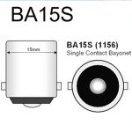 Amber 21W 24V Car Turn Signal Bulbs - 4 Pack