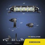 Nilight 30W 7-Inch Slim Off-Road LED Lights