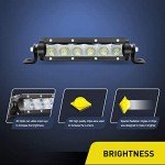 Nilight 30W 7-Inch Slim Off-Road LED Lights
