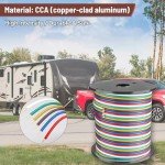 LIMICAR 100FT 6-Wire Trailer Wiring Harness Kit