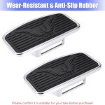 Universal Adjustable Motorcycle Floorboards and Foot Pegs