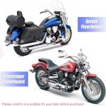 Universal Adjustable Motorcycle Floorboards and Foot Pegs