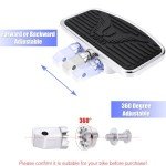 Universal Adjustable Motorcycle Floorboards and Foot Pegs