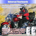 Universal Adjustable Motorcycle Floorboards and Foot Pegs