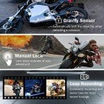 VSYSTO Q6L Waterproof 2-Channel Motorcycle Dash Cam