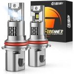 Fahren 9007 LED Bulbs - 28000LM Brightness (2 Pack)