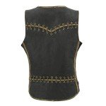 Milwaukee Leather Women's Distressed Brown Vest - 4X