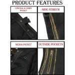 Milwaukee Leather Women's Distressed Brown Vest - 4X