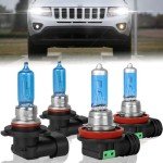 High-Performance Halogen Headlight Bulb Kit for Jeep