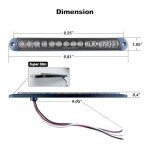 XtraGlow 10" White LED Trailer Backup Lights