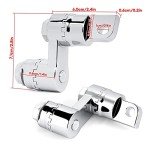 Adjustable Harley Sportster Passenger Footpegs