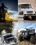 6" LED Light Bar - 100W Off-Road Spotlights