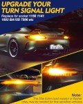 Tomhasa Amber Yellow LED Turn Signal Bulbs - 2 Pack