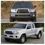 DWVO Chrome Headlight Assembly for Toyota Tacoma 2005-2011