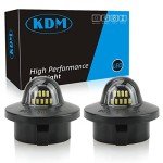 KDM LED License Plate Lights for Ford Trucks