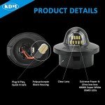 KDM LED License Plate Lights for Ford Trucks