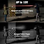 3-in-1 Women's Safety Alarm & Pepper Spray Keychain