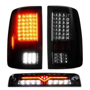 Dodge Ram Tail Light & 3rd Brake Lamp 2009-2019