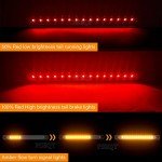 10" LED Trailer Tail Light Bar - Red & Amber