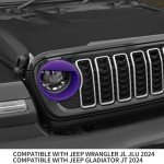 Hoolcar Angry Bird Style Headlight Bezels for Jeep