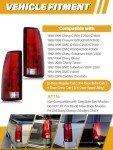 Red Tail Light Assembly for Chevy/GMC Trucks