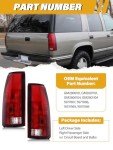 Red Tail Light Assembly for Chevy/GMC Trucks