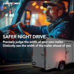 Lumitronics Amber/Red Trailer Fender Light Set
